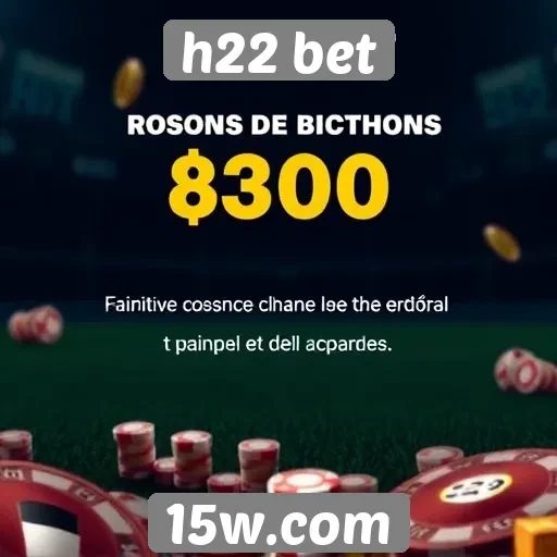 Recursos de bônus disponíveis no h22 bet