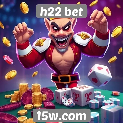 jogos de azar em h22 bet atraem novos usuários